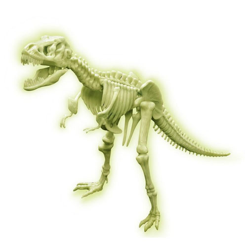 Sci-bits: Glow T-Rex Skeleton Puzzle with DinoCodes App | xUmp