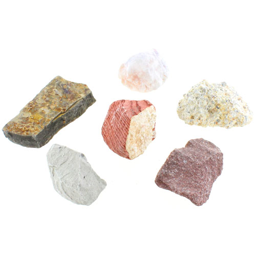 Sedimentary Rock Bag - 6pcs - Image one