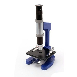 Photo of the SHINCO-Scope Microscope with 5 Prepared Slides