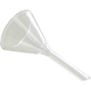 Short Stem Glass Funnel - 45mm Photo 2