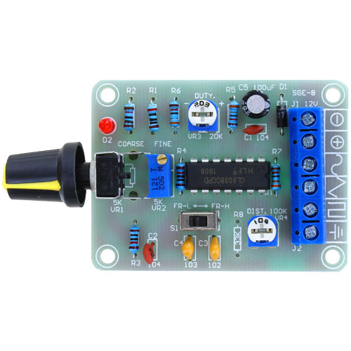 Signal/Function Generator Module Board - 50Hz-50kHz - Sine/Square/Triangle Wave - Image two