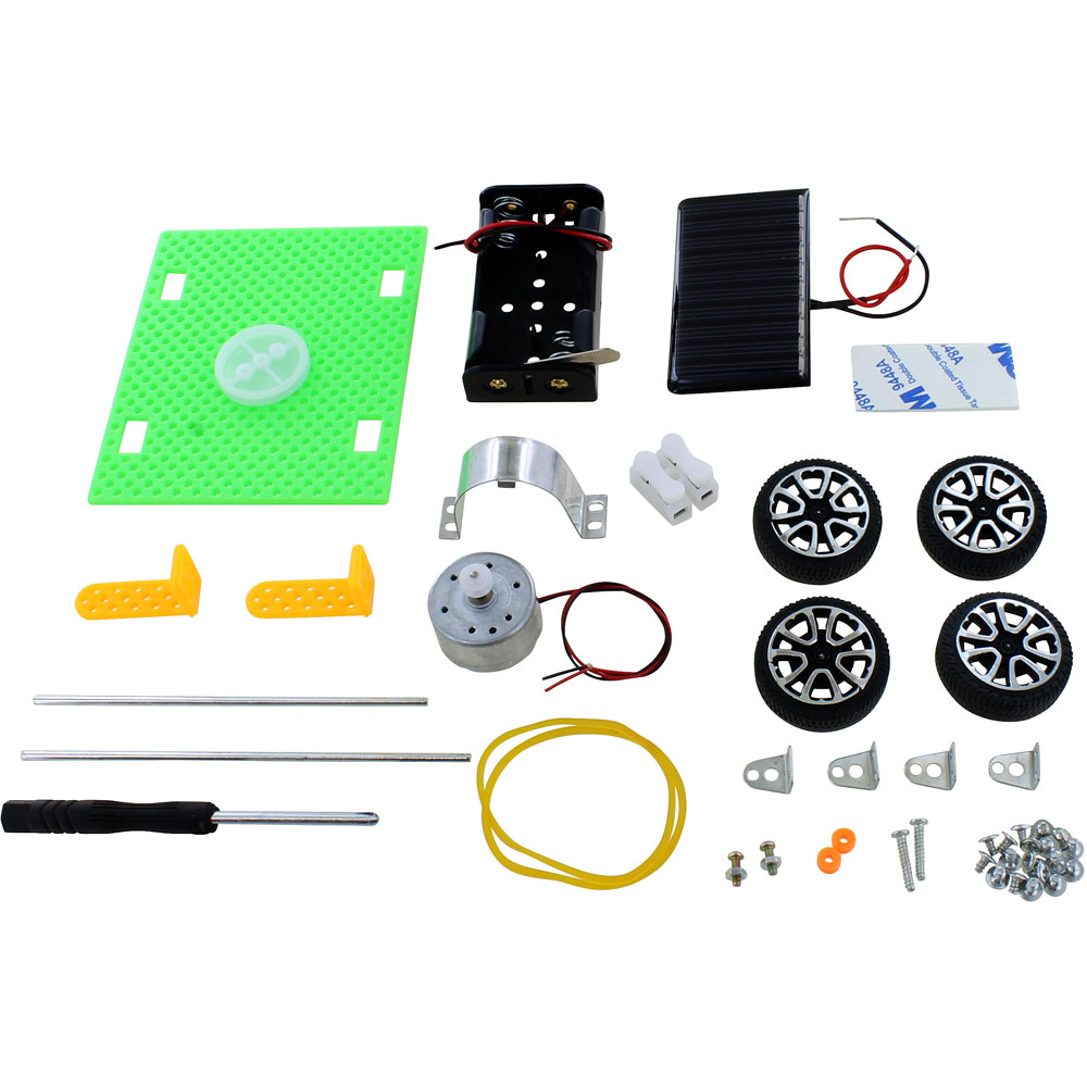 Solar + Battery Car DIY STEM Kit - Image two