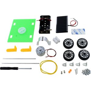 Solar + Battery Car DIY STEM Kit Photo 2