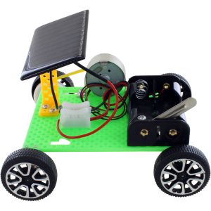 Solar + Battery Car DIY STEM Kit Photo 3