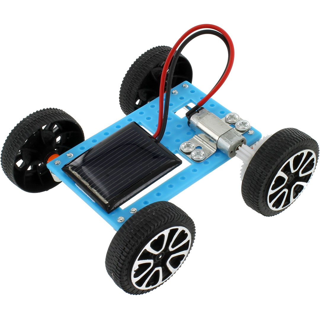 Solar Micro Car Kit DIY STEM Kit - Image one