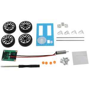 Solar Micro Car Kit DIY STEM Kit Photo 2