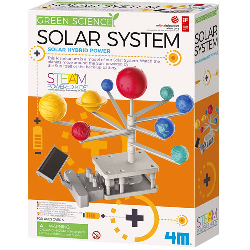 Solar System Planetarium 4M Kit - Solar Hybrid Power - Image one