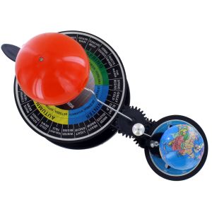 Sun-Earth-Moon Orbital Planetarium Model with Light Photo 3