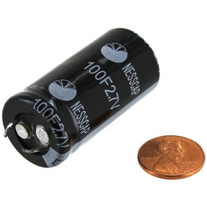 Super Capacitor - 100F 2.7V - Image One