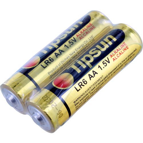 Tipsun AA Alkaline Batteries 2-pack - Mercury and Cadmium Free photo 2