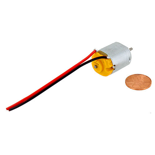 DC Motor 130 - 1.5-6V with leads - Image two