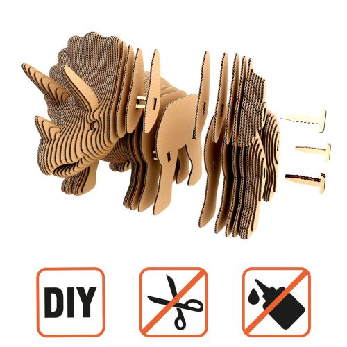 Triceratops Cartonic 3D Puzzle photo 2