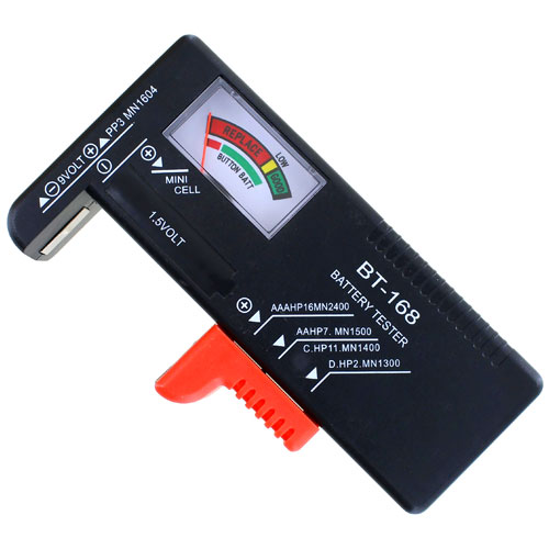 Universal Battery Tester - AA  AAA  C  D  9V - Image one