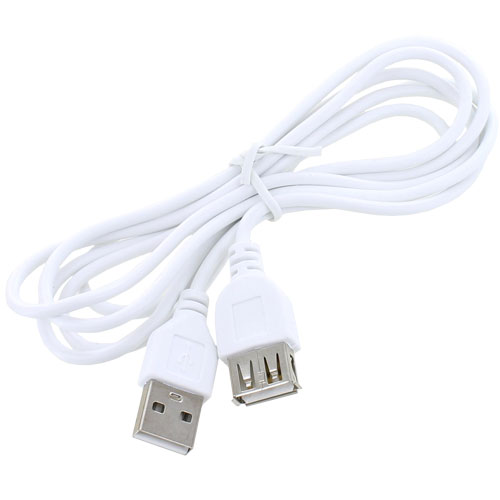 USB Female to USB Male Extension Cable - 5ft 1.5m - Image one
