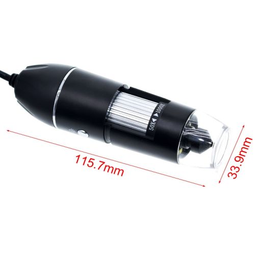 1000X USB HD Digital Microscope with LED Illumination photo 2