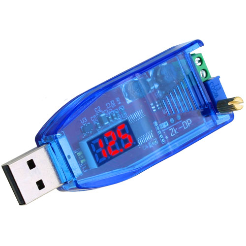 Digital USB Power Supply - Adjustable 1V-24V 1A - Image one