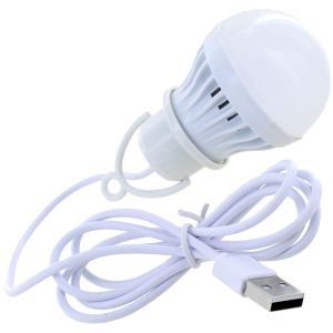 USB-Powered Light Bulb with Cable Photo 1