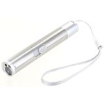 Photo of the: USB Rechargeable Red Laser + UV LED + White LED Flashlight