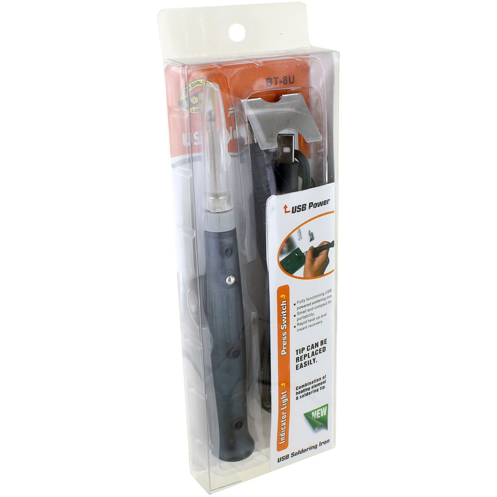 Portable USB-Powered Soldering Iron - 5V 8W - Image two