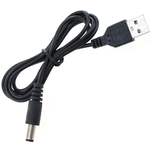 USB to DC Adapter 5.5mm x 2.1mm Cable - Image one