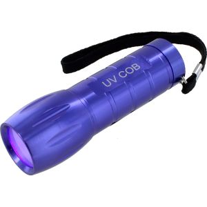 UV Blacklight COB LED Flashlight - Image One