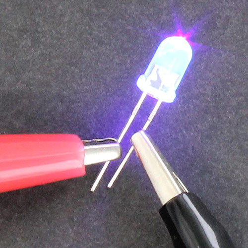UV Ultraviolet LED 5mm 400nm 3.5V - Image two