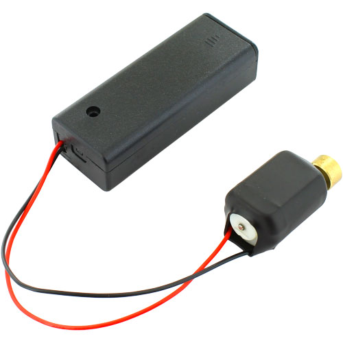 Vibration DC Motor + AA Battery Holder w/Switch - Image two