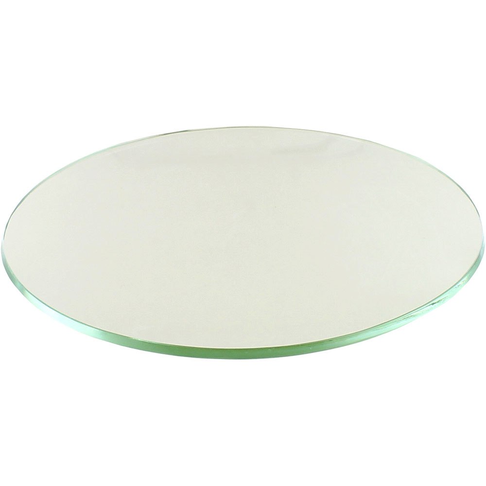 Watch Glass 90mm Diameter with Fire Polished Edges - Image one