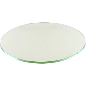 Watch Glass 90mm Diameter with Fire Polished Edges Photo 1
