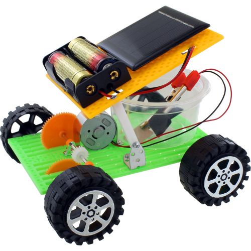 DIY Gravity Car Creative Science Educational Assembled Toys for Children 
