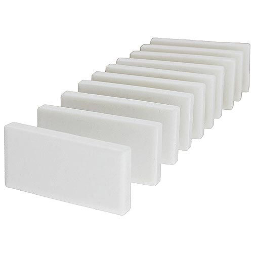White Streak Plates - set of 10 - Image one