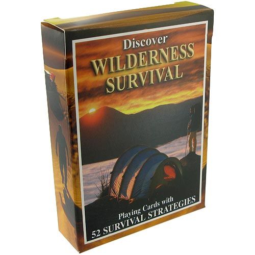 Wilderness Survival Playing Cards - Image one