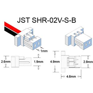 CR2032 Battery with Wire Leads and Connector (CMOS) Photo 3
