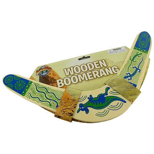 Wooden Boomerang - Image one