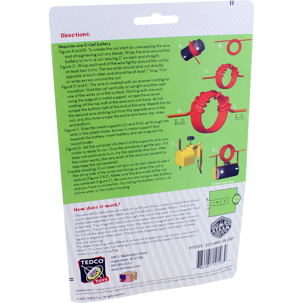 World's Simplest Motor - Image three