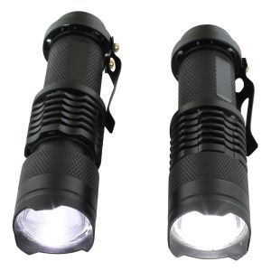 Zoom Focus White LED Flashlight Photo 3